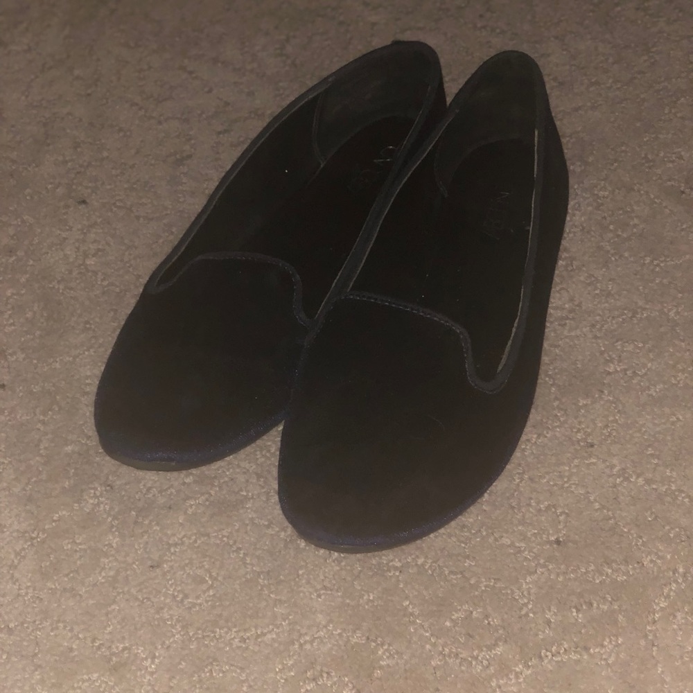 Abound | navy velvet loafers